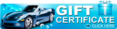 Mobile Car Detailing Gift Certificate Phoenix